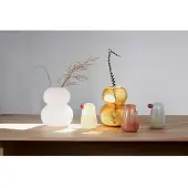 Oyoy Living Design Lasi Vase Small - Pink - Ø12.5X20CM