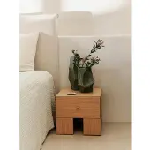 Ferm Living Cueva Maljakko 37 cm - Dark Sage