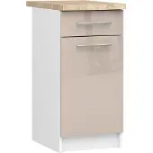 Akord Keittiökaappi Oliwia S40, beige/valkoinen