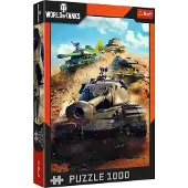 Trefl World of Tanks: Tanks in Battle 1000p palapeli