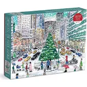 Ginza.se Michael Storrings Snowfall on Park Avenue 1000 Piece Puzzle