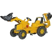 Rolly Toys Junior CAT Polkutraktori + Kaivuri