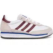 Adidas Originals Tennarit 'SL 72 RS' vaaleanharmaa / tummanpunainen / valkoinen