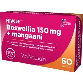 Via Naturale Nivele***Boswellia 150 mg + Mangaani ravintolisä
