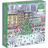 Galison Michael Storrings Christmas in the City 1000 Piece Puzzle