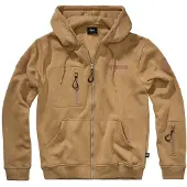 Brandit Tactical Kokovetoketjullinen Collegepaita