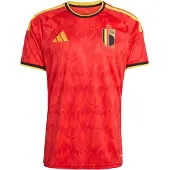 Adidas Belgium Rbfa Home Jersey - Red - XXL