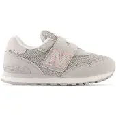 New Balance unisex for kids. PV515V1 515 Hook & Loop trainers, grey (28.5), Flat, Velcro, Sport, children's fashion
