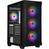 BitFenix Graph ARGB Musta ATX Semi-Torni Kotelo