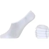 Resterods No-Show Socks 5-Pack - White - 40-45
