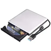 Hobby Hall Ulkoinen DVD/CD-asema USB-C/USB, Mac ja Windows, 1 kpl.