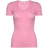 Rosemunde RWBelize V-Neck - silkki-puuvillapaita