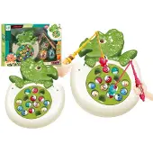 Leantoys Dinosauruksen kalastus