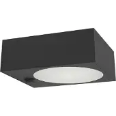 Eglo Ulkoseinävalaisin Darfano, himmennettävä, Musta, Synteettinen materiaali, Moderni,