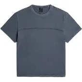 G-Star Washed Seam T-Shirt - Dark blue - Women