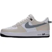 Nike Matalavartiset tennarit 'AIR FORCE 1 '07 LV8' beige / safiiri / valkoinen
