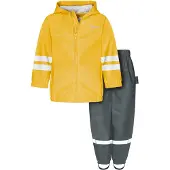 Playshoes Toiminnallinen puku keltainen / basaltinharmaa / offwhite