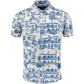 Key Largo Paita 'Village' tummansininen / offwhite