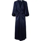 Y.A.S Yasthea 3/4 Long Dress S. Noos - Blue - 40