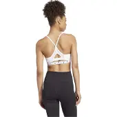 Adidas Urheilurintaliivit Aeroreact 3-stripes - Valkoinen/musta Nainen, koko X-Small
