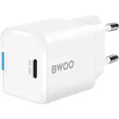 BWOO Verkkolaite - - 30W - GaN - USB-C - Kompakti ja Kevyt