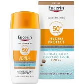 Eucerin Sun Hydro Protect sävyttävä aurinkosuojafluidi SPF 50+ sävy Medium 50 ml