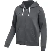 Nike Park 26 Fleece Full Zip Huppari - Harmaa/musta Nainen, koko XX-Large