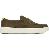 Tommy Hilfiger Modern Light Hybrid Suede Loafer - Khaki green - 40