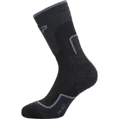 CMP Trekking Sock Wool Mid Vaellussukat koko 46-48 väri musta/harmaa