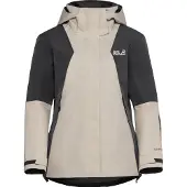Jack Wolfskin Flowline 2L Ins, hiihtotakki, naisten, beige
