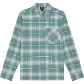 Dickies Men's Forest Check Shirt Stormy Sea Pitkähihaiset kauluspaidat XXL