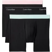 Calvin Klein Boxer Brief 3Pk - Black - L
