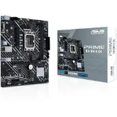 Asus PRIME H610M-E D4-CSM, Intel, LGA 1700, Intel Celeron, Intel Core i3, Intel Core i5, Intel Core i7, Intel Core i9, Intel Pentium, LGA (90MB19N0-M1EAYC)