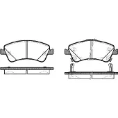 Mekster Etujarrupalat - Toyota - Corolla, Auris, Avensis, Verso