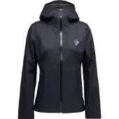 Black Diamond W Fineline Stretch Shell Black - M