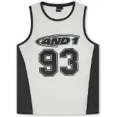 AND1 Paita '93 Airtex' musta / valkoinen