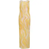 ROUGE EDIT Rousally S/L Maxi Dress - Multi/patterned - L