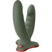 Fun Factory Ryde Grinding kaksipäinen dildo Green 12.3 cm