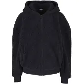 Urban Classics Oversized Sherpa Kokovetoketjullinen Collegepaita