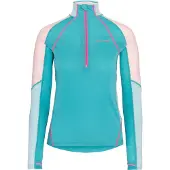 Kari Traa Women's Alma Half Zip Blue Lagoon Kerrasto yläosat M