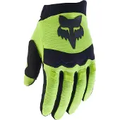 FOX Racing Nuorten Dirtpaw Motocross Dirt Bike Hanskat Fluoresoiva Keltainen Keskikokoiset