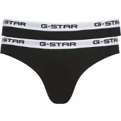 G-Star Thong Brief 2-Pack - Black - Women