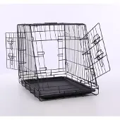 - Sloping Wire cage black - S 63x44x50.5 cm