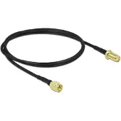 DeLOCK – Antenna Cable SMA plug to SMA jack LMR/CFD100 0.9 m low loss (90447)