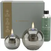 Tenderflame Globus 10 & 15 Graphite + 0.5ltr Tenderfuel