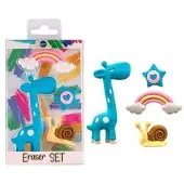 Centrum Eraser set GIRAF 4 pieces in box