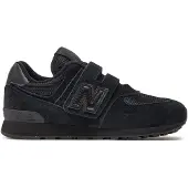 New Balance 574 Core Kids Hook & Loop - Black - 35
