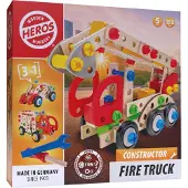 Heros rakennussarja Constructor Paloauto 155 osaa