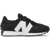 New Balance unisex for kids. PH327V1 Shoes 327 Bungee Lace black (32.5), Flat, Laces, Casual, children's fashion