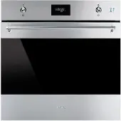 Smeg Classic Kalusteisiin sijoitettava uuni SOP6301S2X (teräs)